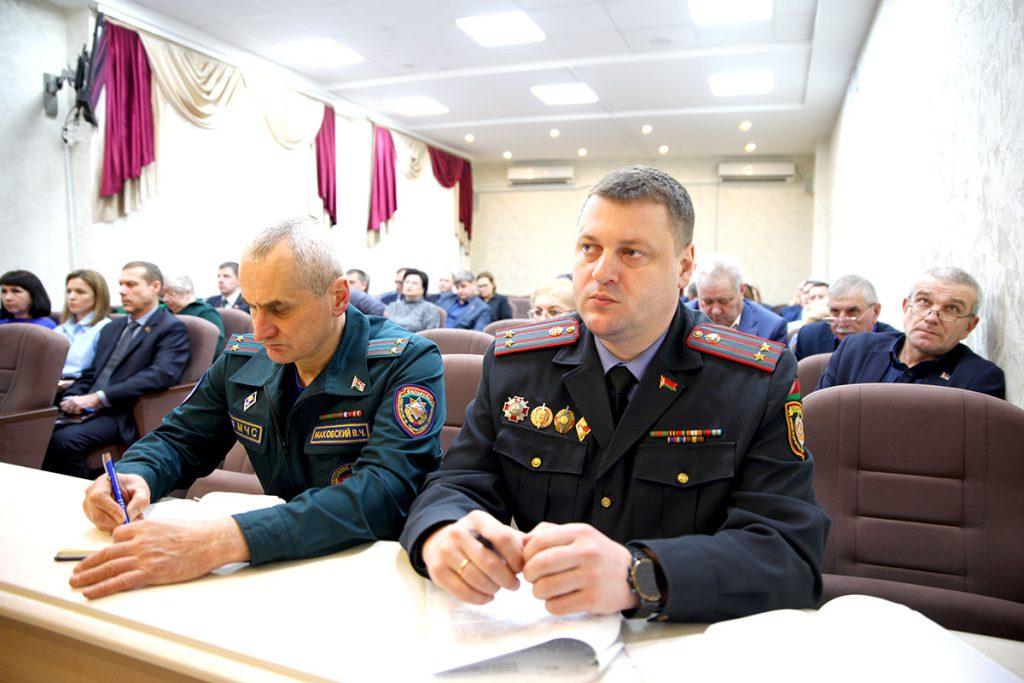 На заседании Климовичского райисполкома подвели итоги социально-экономического развития за минувший год