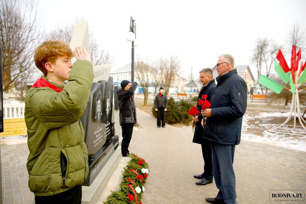 Мероприятия, посвященные 36-й годовщине вывода советских войск из Афганистана, проходят на Климовщине