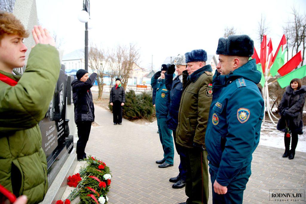 Мероприятия, посвященные 36-й годовщине вывода советских войск из Афганистана, проходят на Климовщине