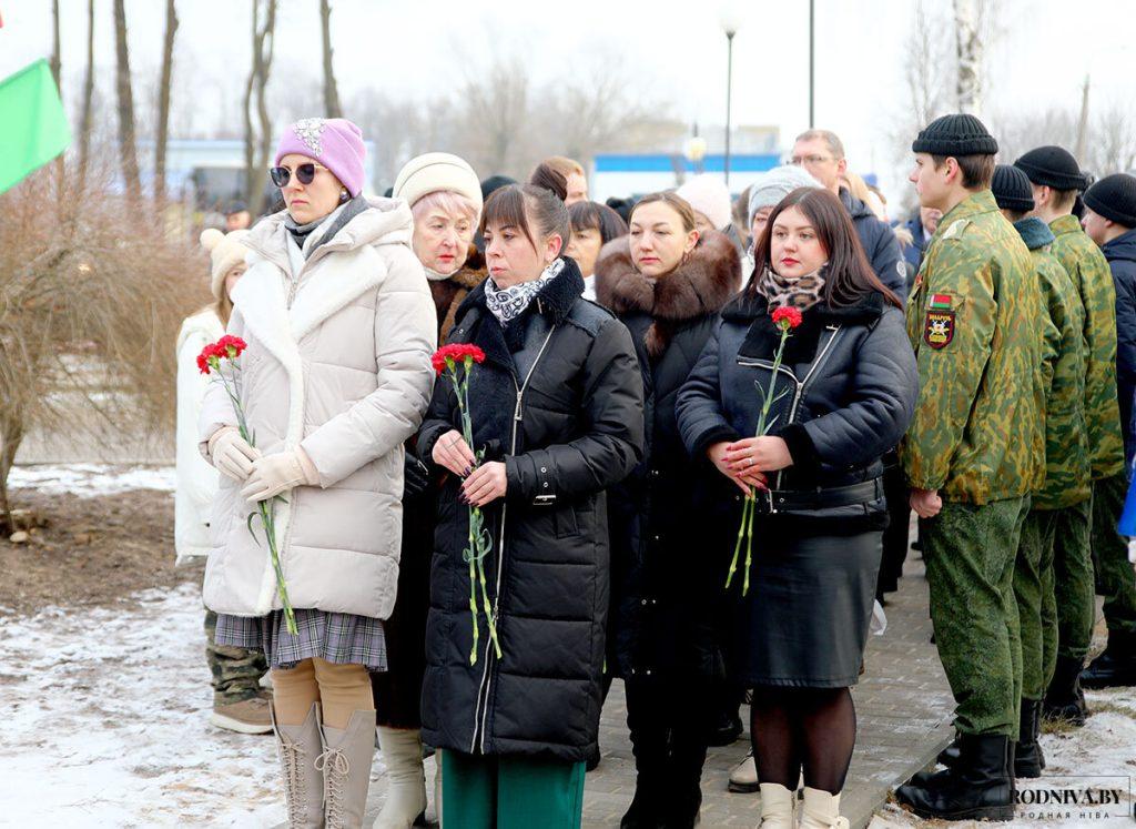 Мероприятия, посвященные 36-й годовщине вывода советских войск из Афганистана, проходят на Климовщине