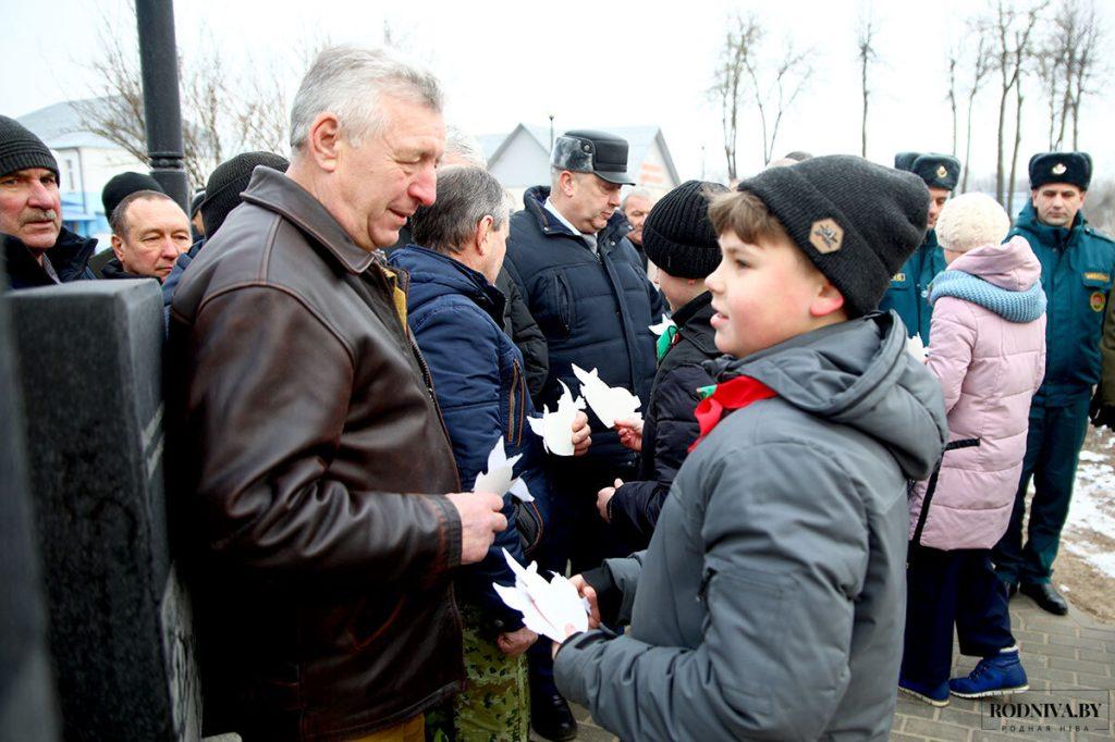 Мероприятия, посвященные 36-й годовщине вывода советских войск из Афганистана, проходят на Климовщине