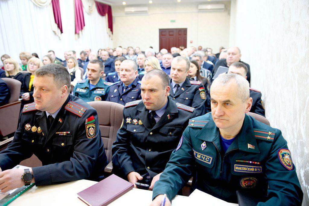 В Климовичском райисполкоме обсудили итоги работы по профилактике преступлений и правонарушений в 2024 году