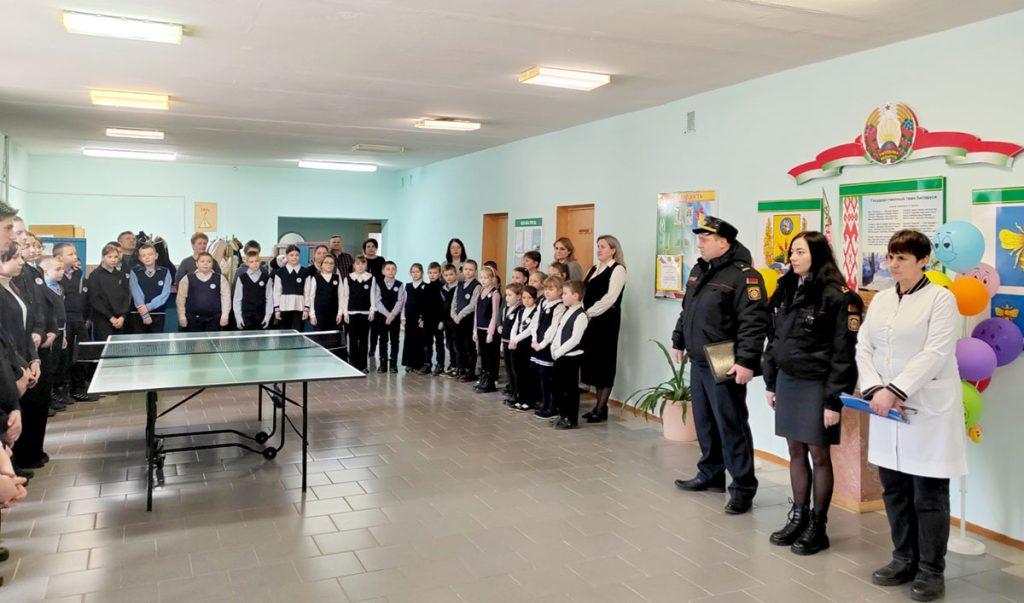 Климовичским школьникам рассказывают о правилах безопасного поведения