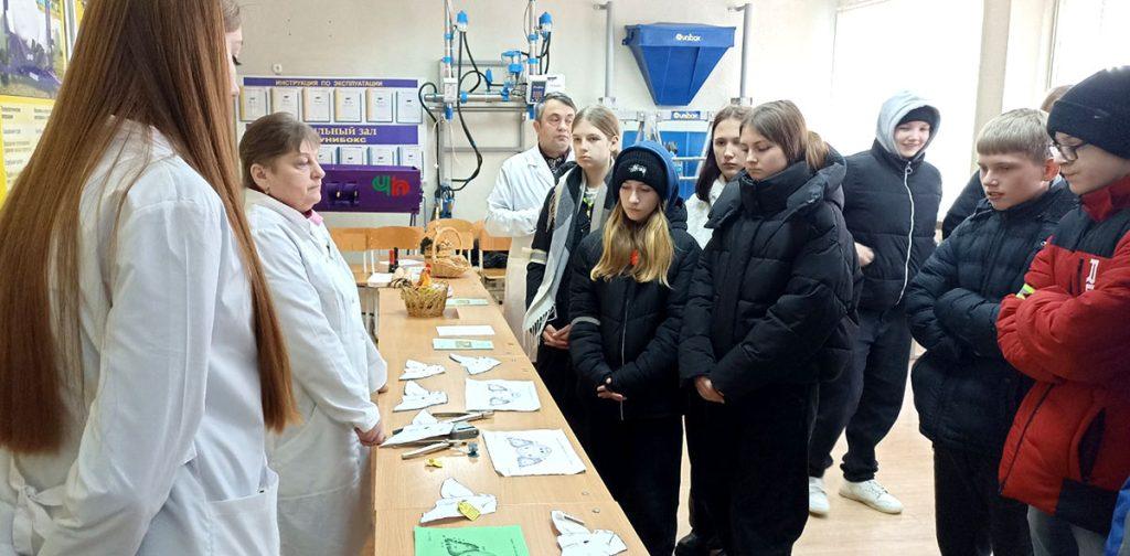В Климовичском аграрном колледже провели фестиваль профессий