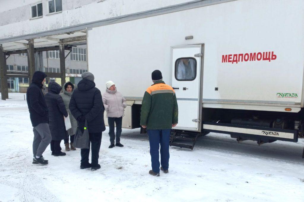 Труженики Климовичского КХП проходят диспансеризацию