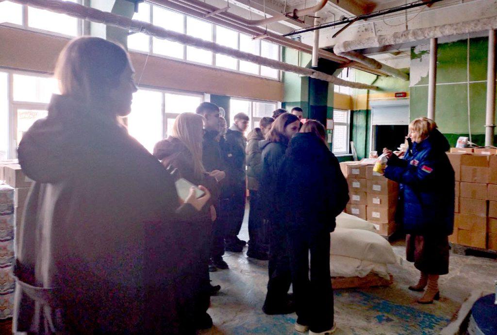 Учащиеся Тимоновской средней школы побывали с экскурсией на комбинате хлебопродуктов