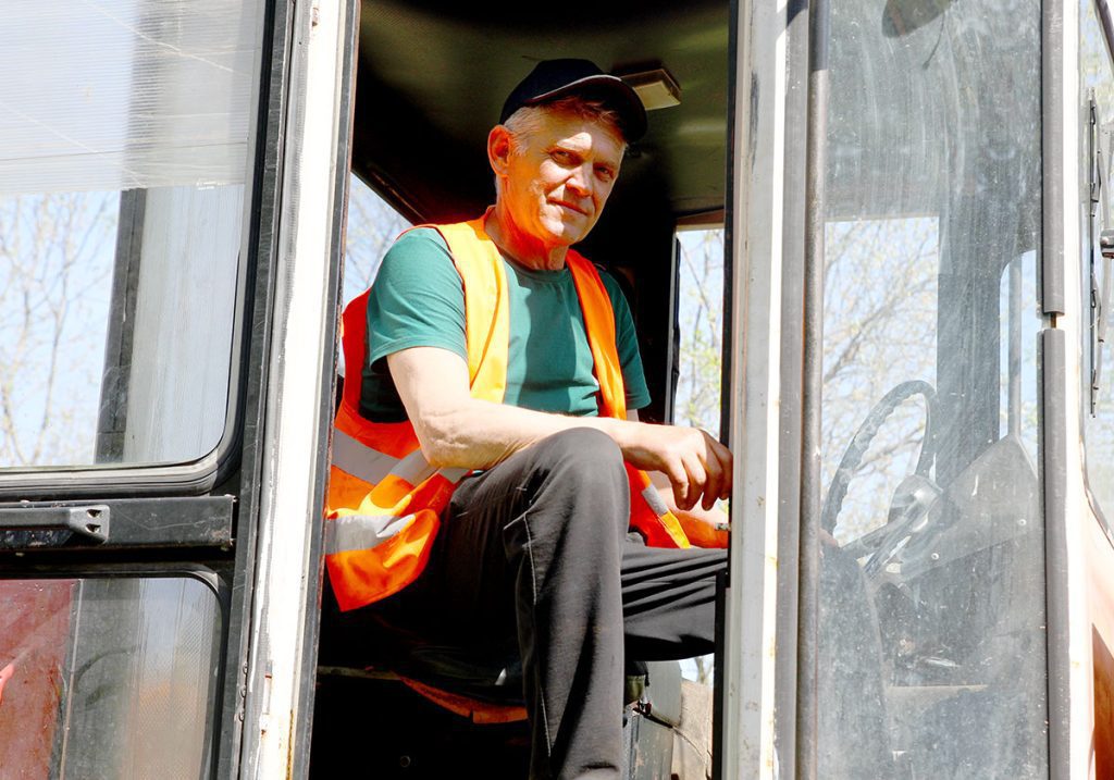 Где в Климовичском районе ремонтируют дороги