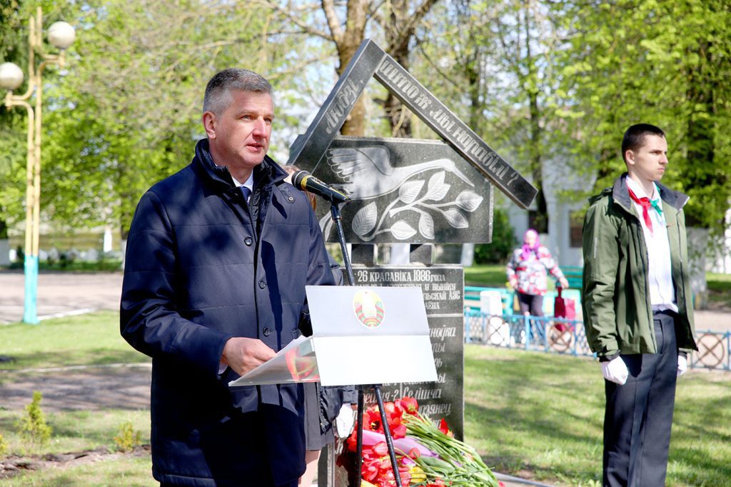 Память о чернобыльской трагедии: митинг-реквием состоялся в Тимоново