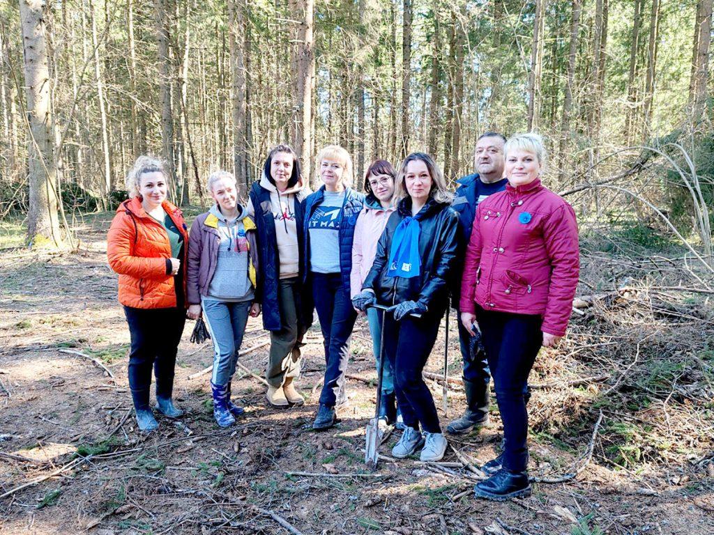 Как климовчане участвуют в акции «Дай лесу новае жыццё!»