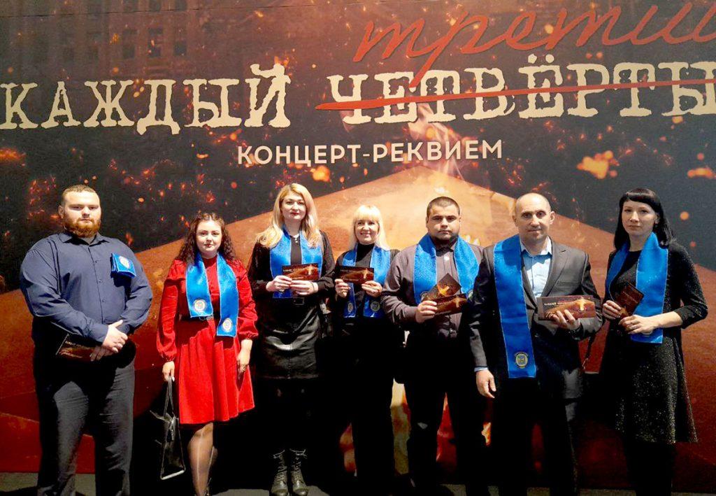 ФОТОФАКТ: Климовчане приехали в Минск для участия в концерте-реквиеме "Каждый третий"