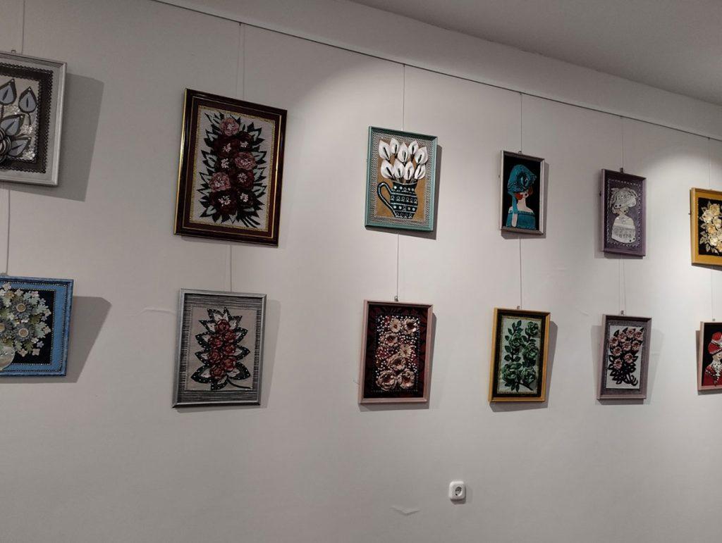 В Климовичском музее работает выставка «Творчество без границ»