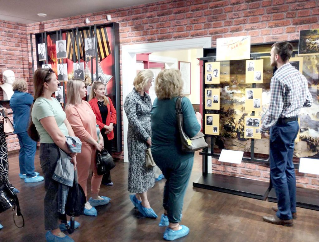 Климовичский музей принимал работников ЦРБ