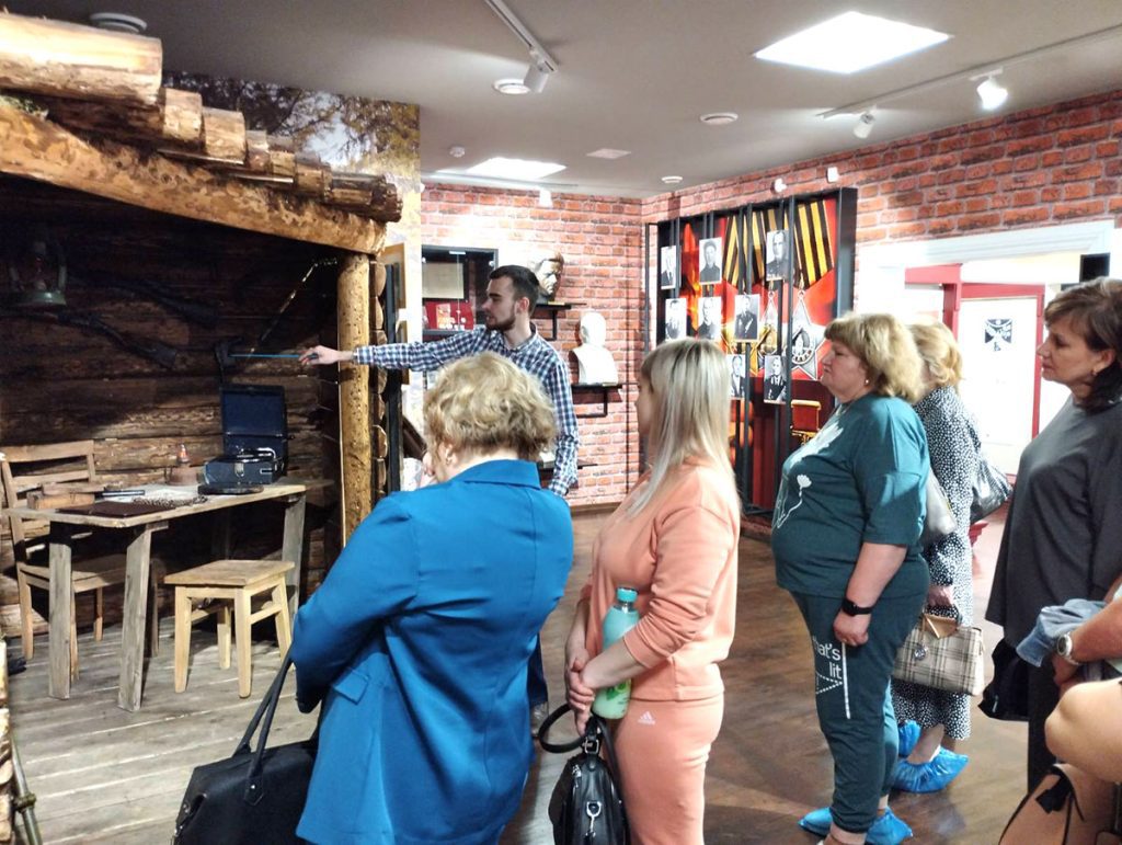 Климовичский музей принимал работников ЦРБ