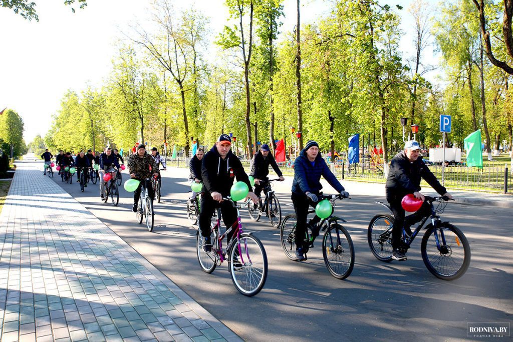 Климовчане стали участниками велопробега, посвященного Дню Великой Победы
