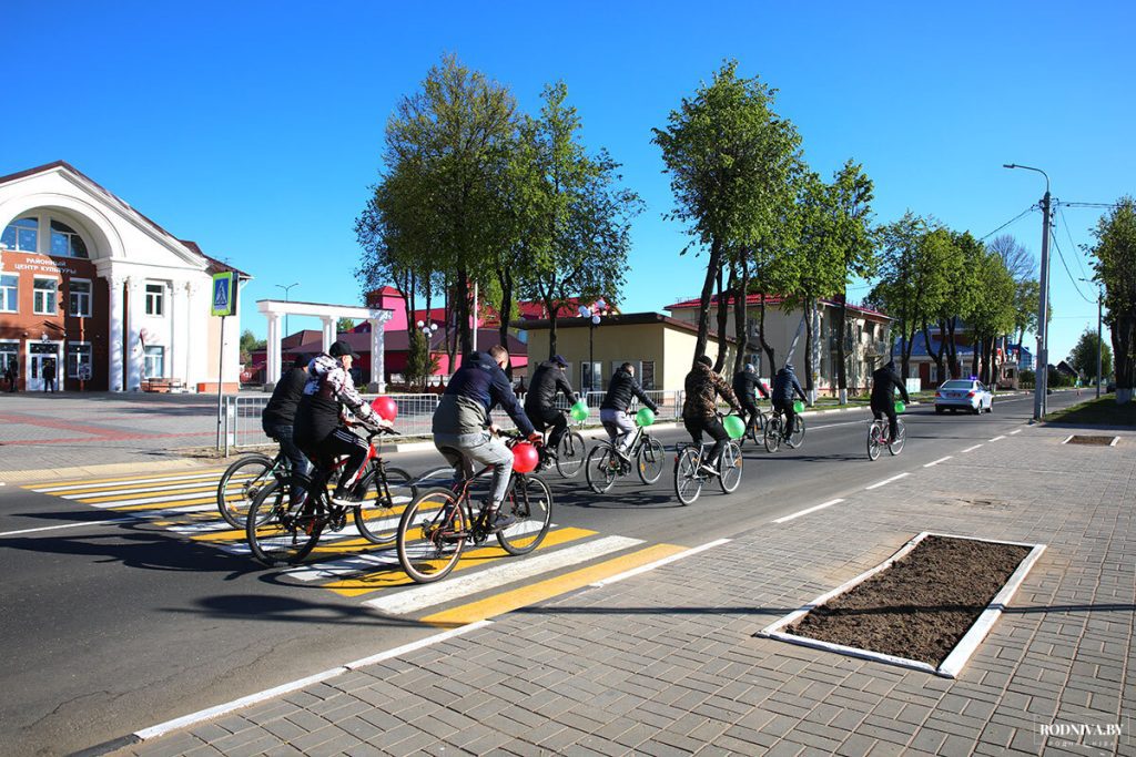 Климовчане стали участниками велопробега, посвященного Дню Великой Победы