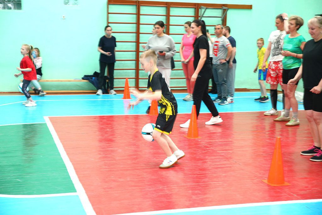 Как в Климовичах прошел праздник «Папа, мама, я — спортивная семья»