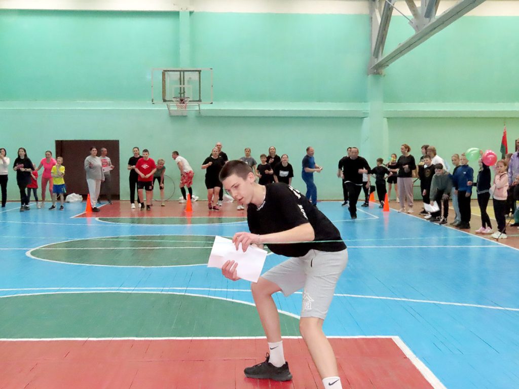 Как в Климовичах прошел праздник «Папа, мама, я — спортивная семья»