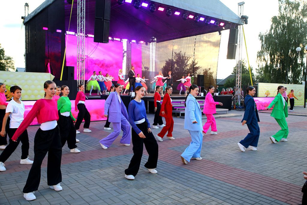 В Климовичах состоялось праздничное открытие фестиваля «Золотая пчелка»