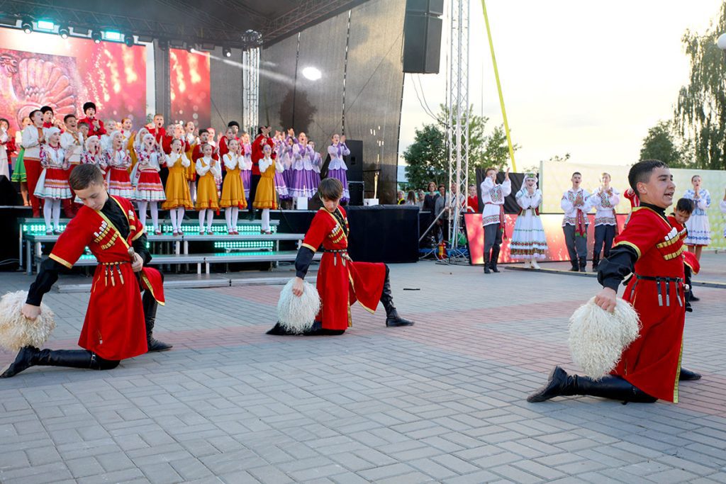 В Климовичах состоялось праздничное открытие фестиваля «Золотая пчелка»