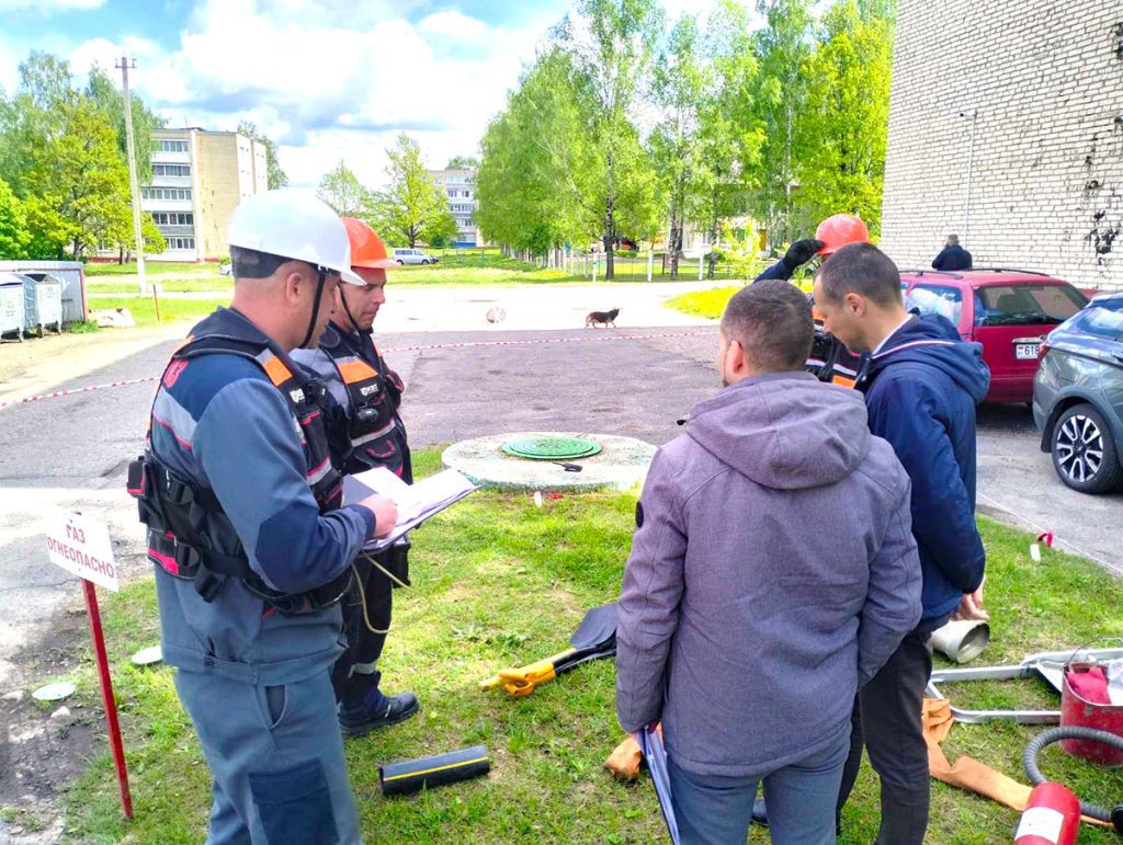 В Климовичах соревнуются аварийно-диспетчерские службы РУП «Могилевоблгаз»