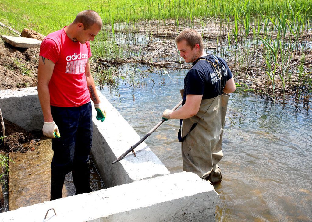 В Климовичах подняли уровень воды в озере. Рассказываем, где...
