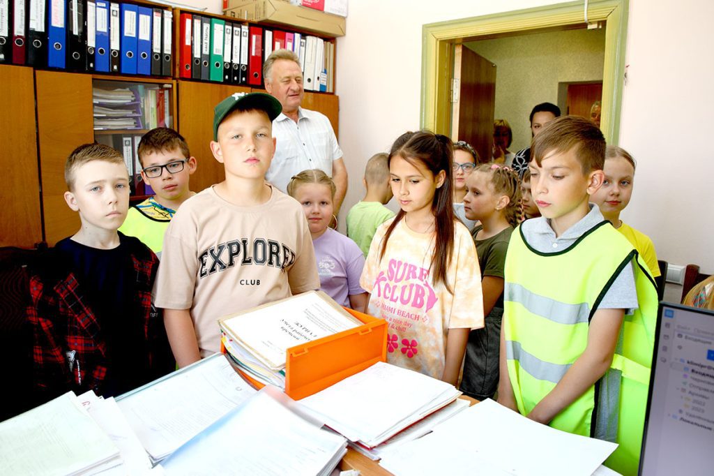 День открытых дверей: что узнали юные климовчане об охране окружающей среды