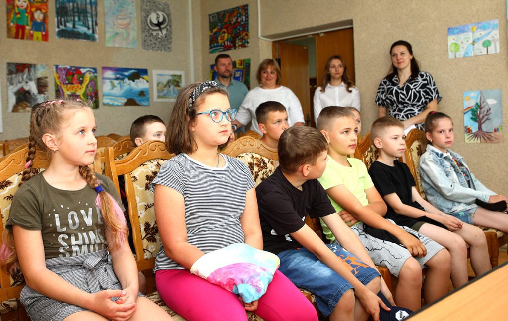 День открытых дверей: что узнали юные климовчане об охране окружающей среды