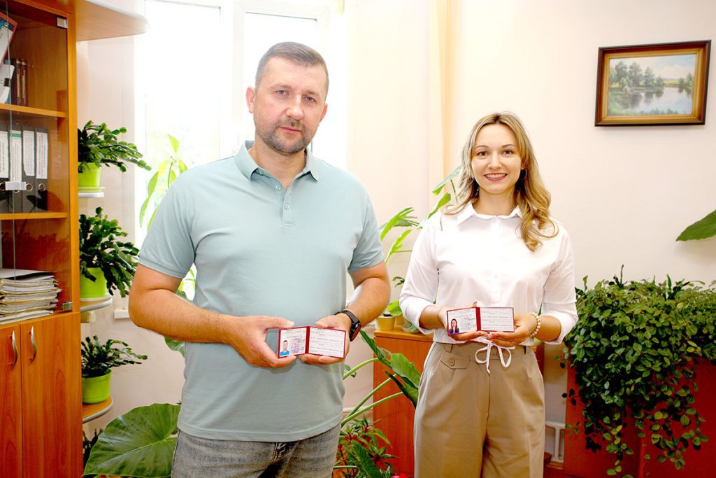 Климовчанам вручили удостоверения общественных экологов