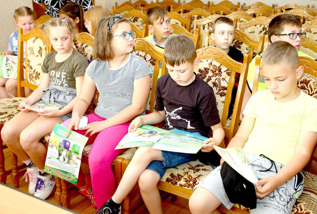 День открытых дверей: что узнали юные климовчане об охране окружающей среды