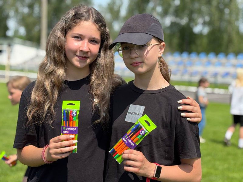 Спортландия «Все на старт!» прошла на городском стадионе в Климовичах