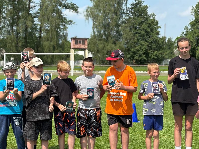 Спортландия «Все на старт!» прошла на городском стадионе в Климовичах
