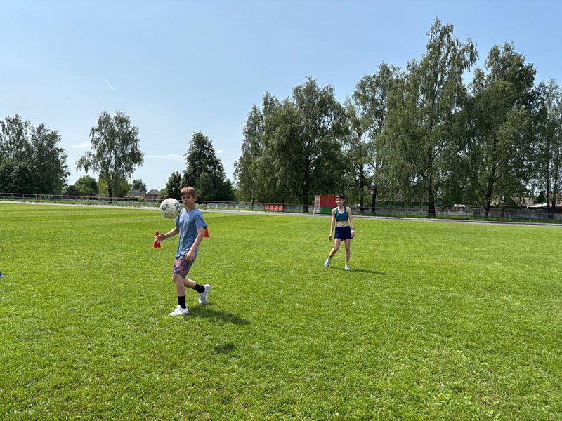 Спортландия «Все на старт!» прошла на городском стадионе в Климовичах