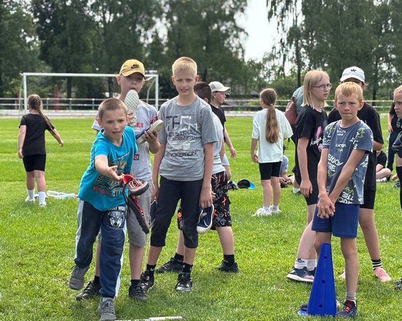 Спортландия «Все на старт!» прошла на городском стадионе в Климовичах