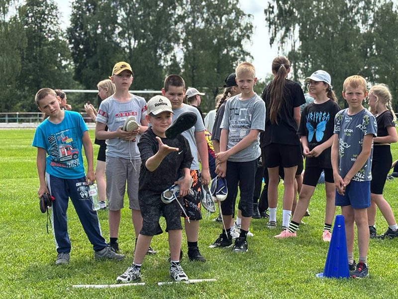 Спортландия «Все на старт!» прошла на городском стадионе в Климовичах