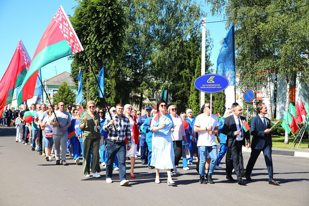 Беларусь в едином строю: как Климовщина празднует День Независимости