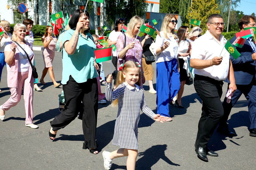 Беларусь в едином строю: как Климовщина празднует День Независимости