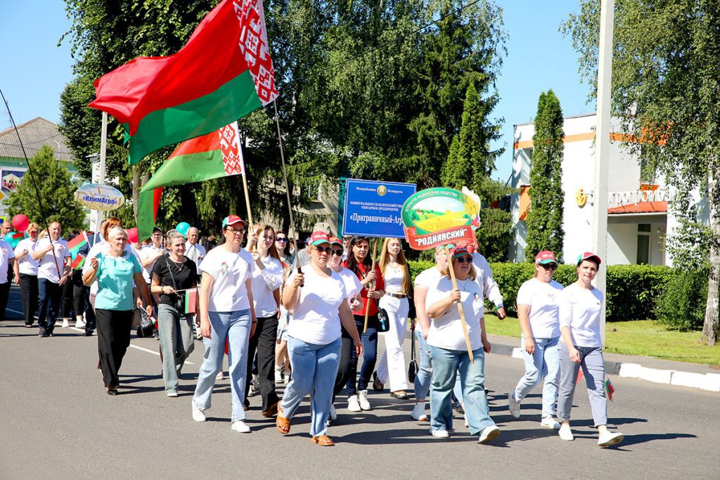 Беларусь в едином строю: как Климовщина празднует День Независимости