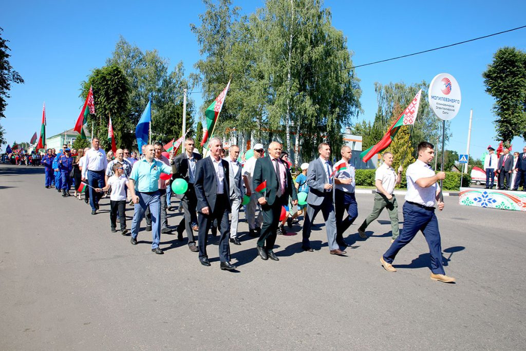 Беларусь в едином строю: как Климовщина празднует День Независимости