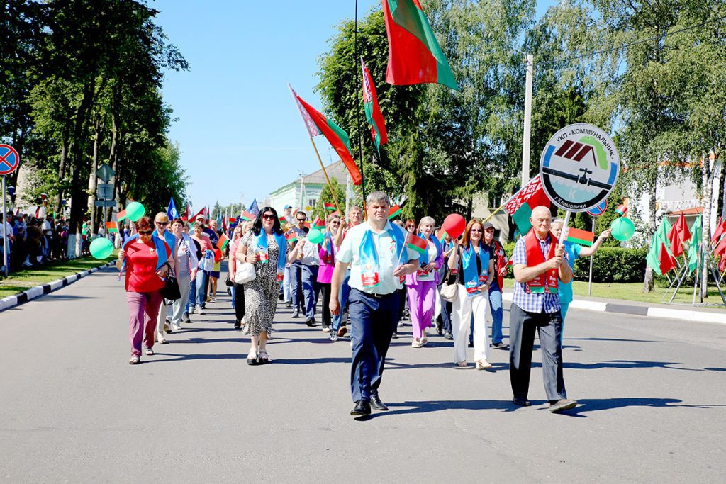 Беларусь в едином строю: как Климовщина празднует День Независимости