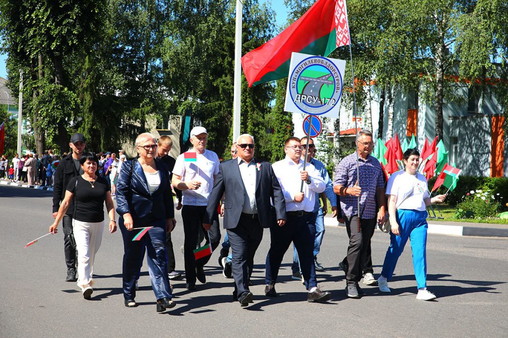 Беларусь в едином строю: как Климовщина празднует День Независимости