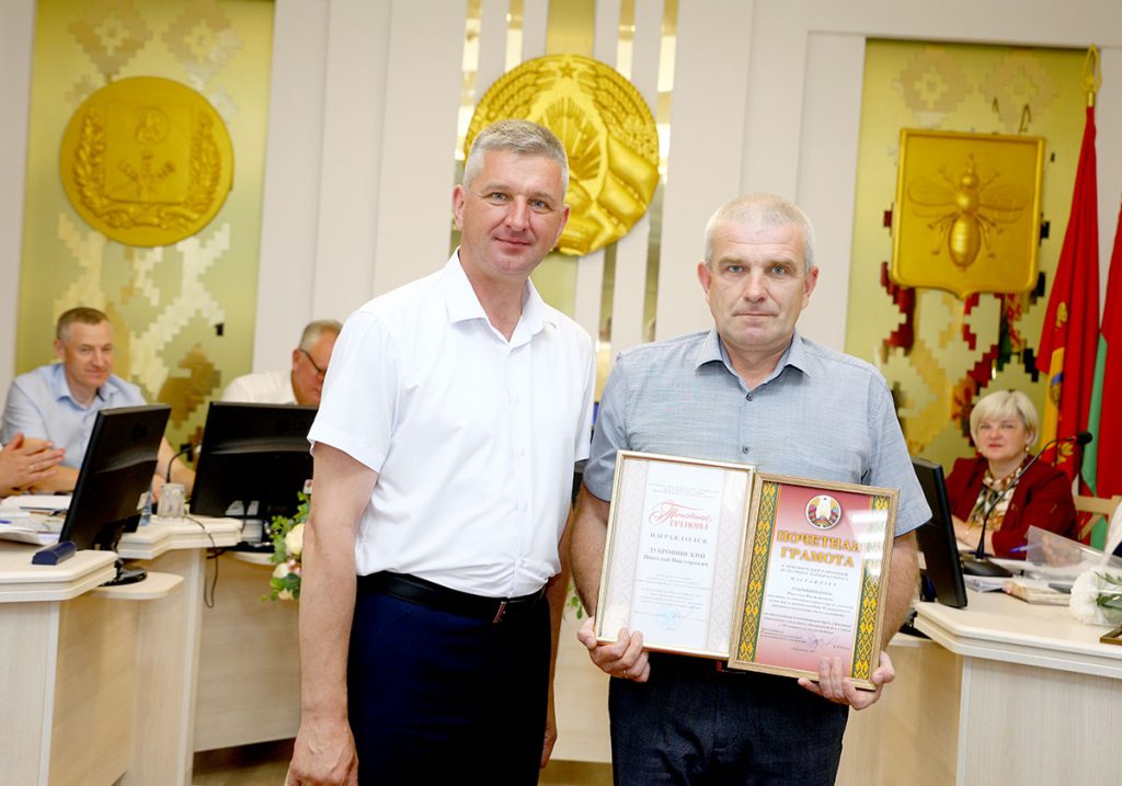 Председатель Климовичского райисполкома Виктор Пугач провел аппаратное совещание