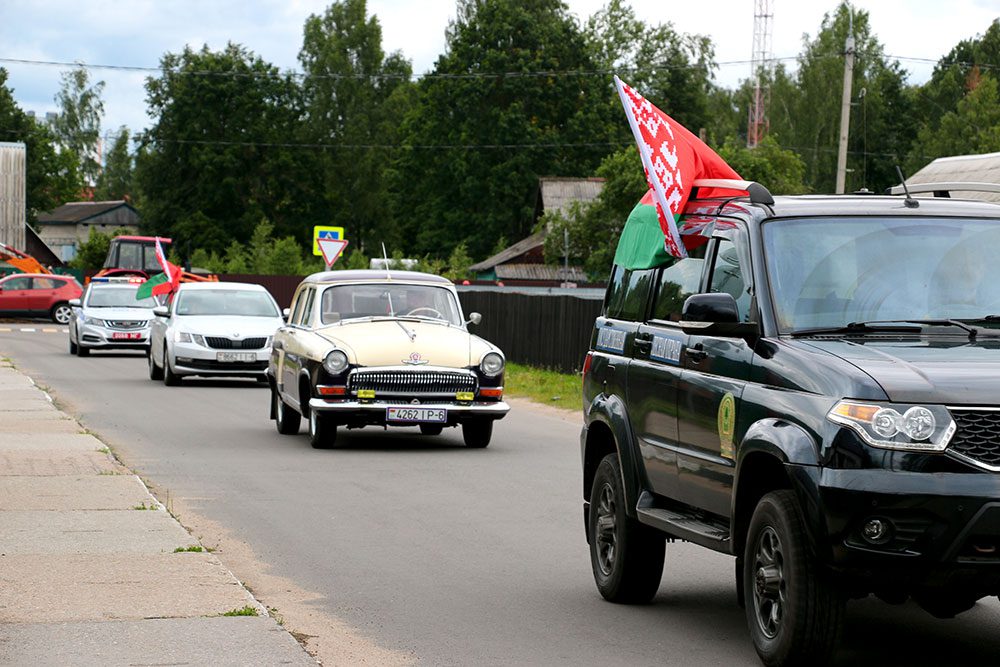 Автопробег «За единую Беларусь!» прошел на Климовщине