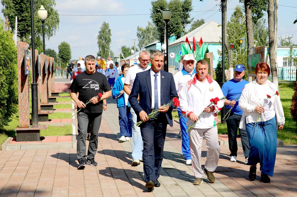 В Климовичах началась летняя спартакиада депутатского корпуса Могилевской области