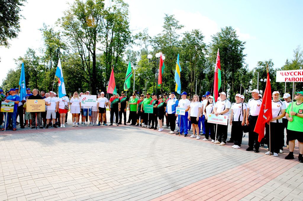 В Климовичах началась летняя спартакиада депутатского корпуса Могилевской области