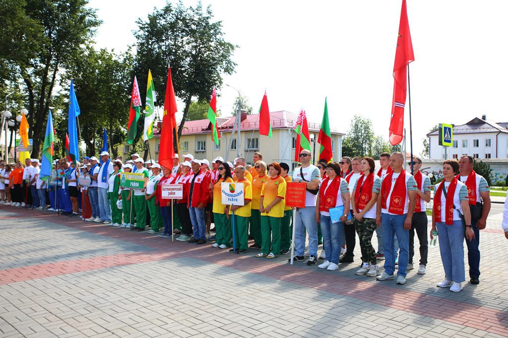 В Климовичах началась летняя спартакиада депутатского корпуса Могилевской области