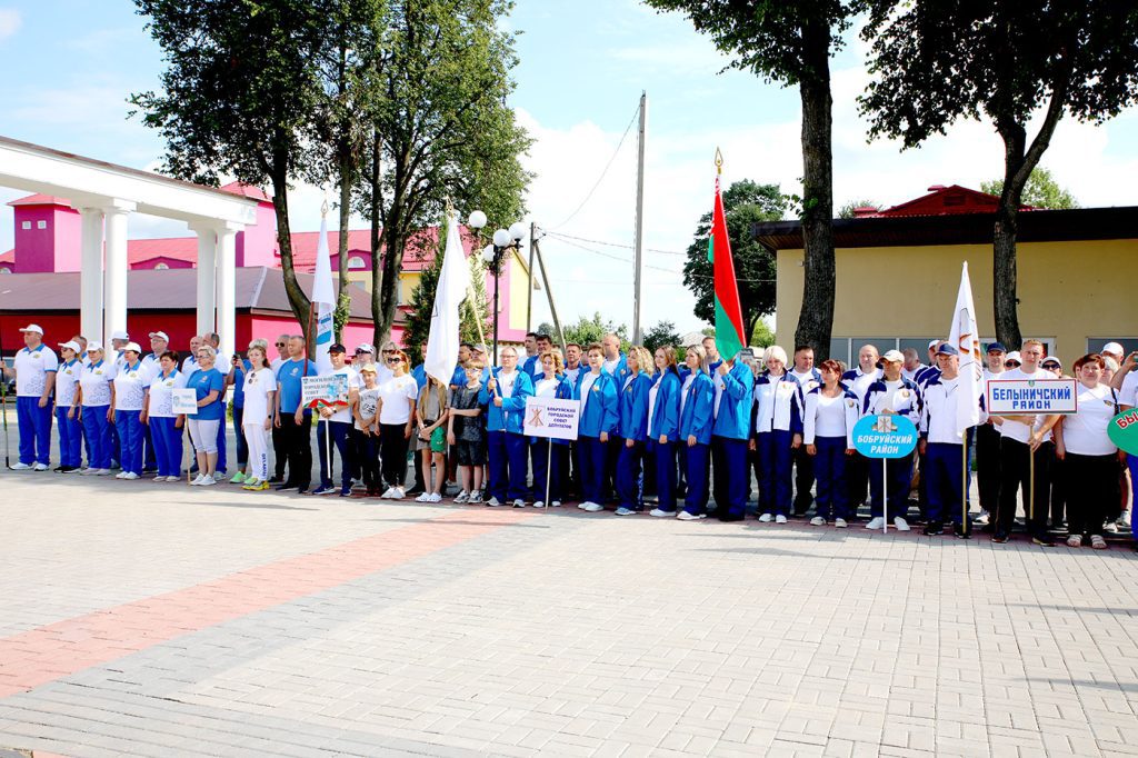 В Климовичах началась летняя спартакиада депутатского корпуса Могилевской области