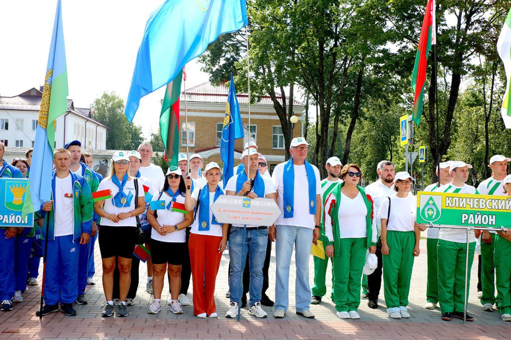 В Климовичах началась летняя спартакиада депутатского корпуса Могилевской области