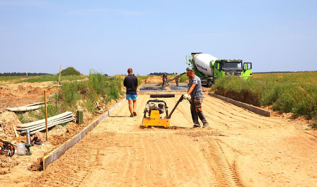 ФОТОФАКТ: На Климовщине возводится комплекс по производству свиней