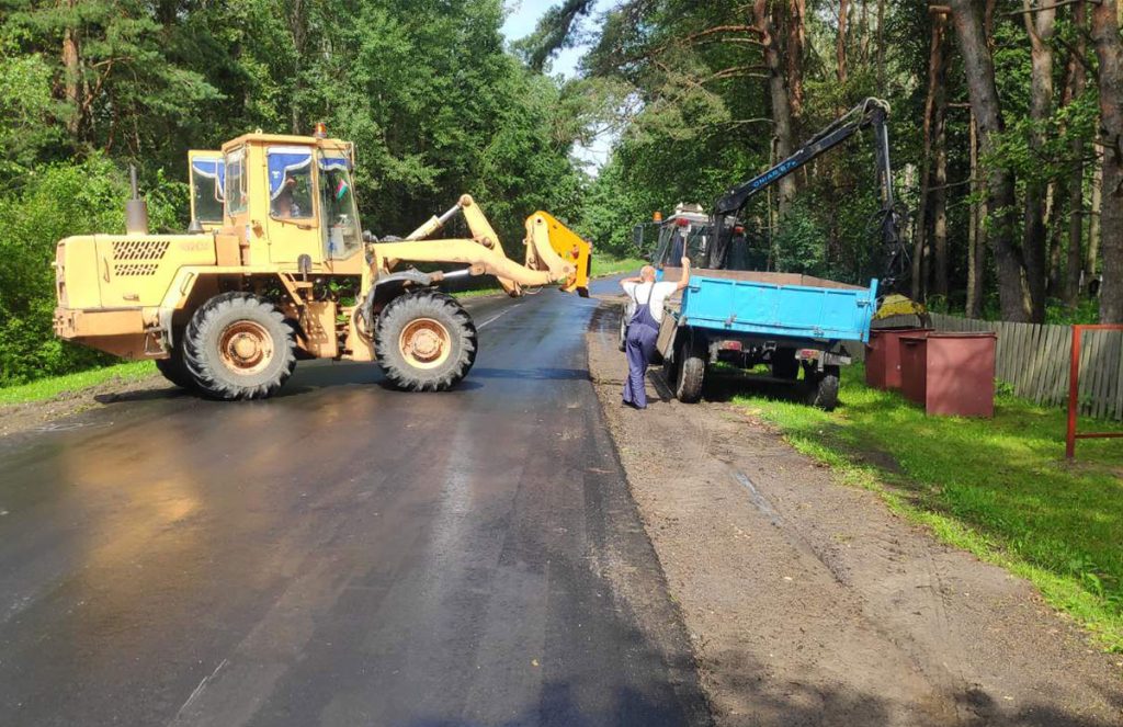 Климовичский УКП «Коммунальник» наводит порядок в рамках Года благоустройства