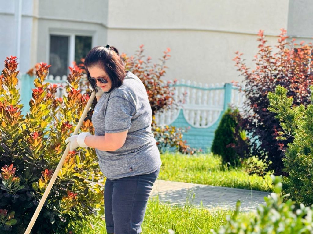Районная ветеранская организация провела акцию «Чистый город»